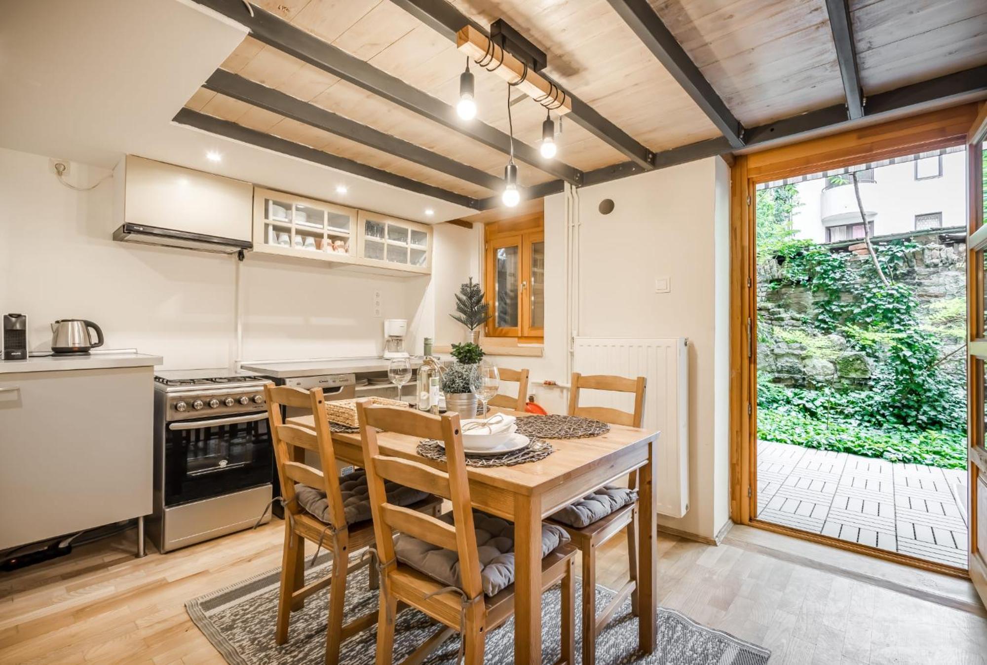 Apartament Wellness Wonderland Garden, Sauna, Jacuzzi In Cbd Budapesta