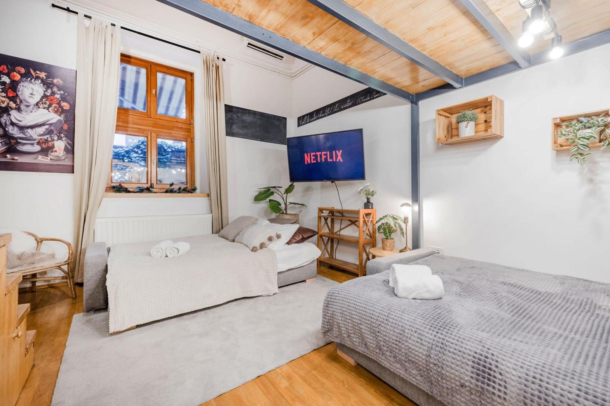 Appartement Wellness Wonderland Garden, Sauna, Jacuzzi In Cbd *
